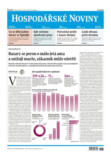 Obálka e-magazínu Hospodářské noviny 175 - 10.9.2026