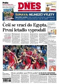 Obálka e-magazínu MF Dnes 31.8.2013