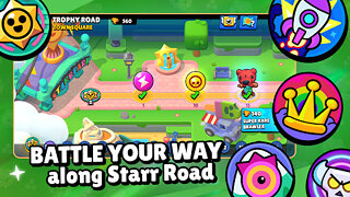 Snímek obrazovky aplikace Brawl Stars
