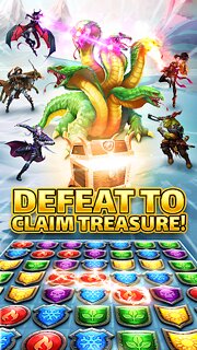 Snímek obrazovky aplikace Empires & Puzzles: Match-3 RPG