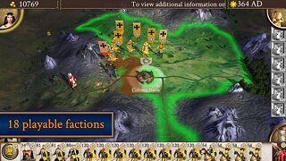 Snímek obrazovky aplikace ROME: Total War – BI