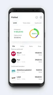 Twisto – Pay your way - snímek obrazovky