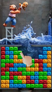 Snímek obrazovky aplikace Toon Blast
