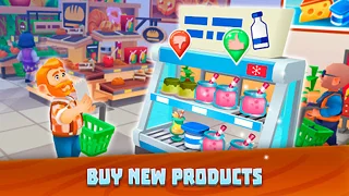 Supermarket Village—Farm Town - snímek obrazovky