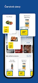 Clubcard Tesco Czechia - snímek obrazovky