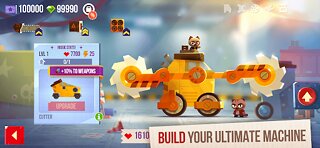 Snímek obrazovky aplikace CATS: Crash Arena Turbo Stars