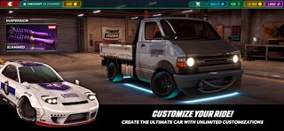 Snímek obrazovky aplikace Static Shift Racing
