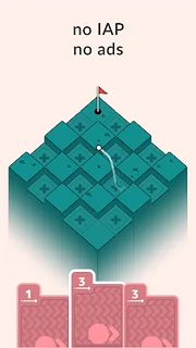 Golf Peaks - snímek obrazovky