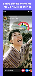 Snímek obrazovky aplikace Facebook