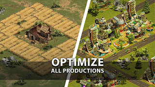 Snímek obrazovky aplikace Forge of Empires: Build a City