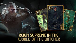 Snímek obrazovky aplikace GWENT: The Witcher Card Game