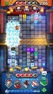 Snímek obrazovky aplikace Magic Brick Wars