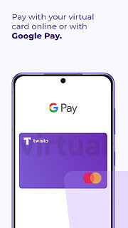 Twisto – Pay your way - snímek obrazovky