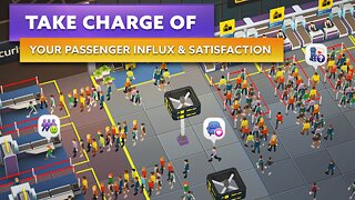 Snímek obrazovky aplikace Airport Simulator: First Class