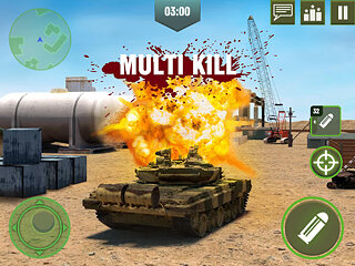 War Machines: Tank Battle - Army & Military Games - snímek obrazovky