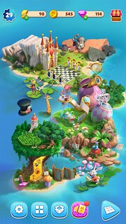 Snímek obrazovky aplikace Travel Town - Merge Adventure