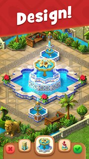 Snímek obrazovky aplikace Gardenscapes