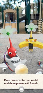 Snímek obrazovky aplikace Pikmin Bloom