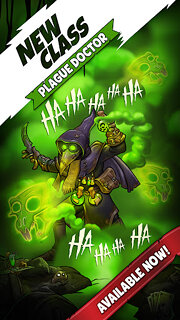 Snímek obrazovky aplikace Shakes & Fidget - The RPG