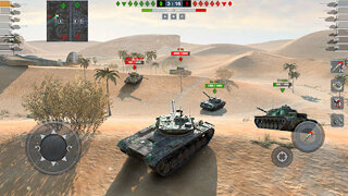 Snímek obrazovky aplikace World of Tanks Blitz™