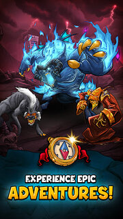 Snímek obrazovky aplikace Shakes & Fidget - The RPG