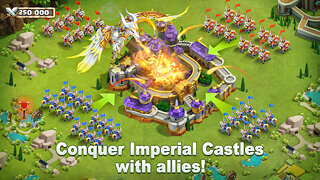 Snímek obrazovky aplikace Castle Clash: World Ruler