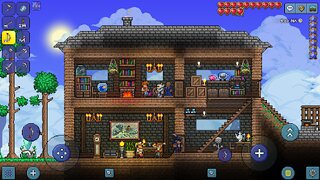 Snímek obrazovky aplikace Terraria