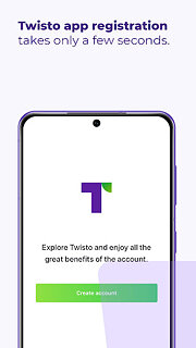Twisto – Pay your way - snímek obrazovky