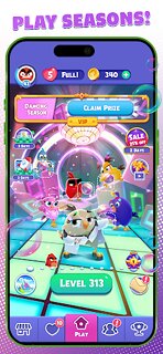 Snímek obrazovky aplikace Angry Birds Dream Blast