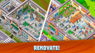 Supermarket Village—Farm Town - snímek obrazovky