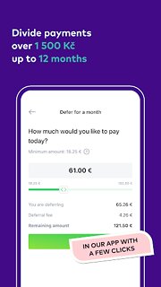 Snímek obrazovky aplikace Twisto – Pay your way