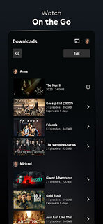 Snímek obrazovky aplikace Max: HBO, filmy, sport a TV