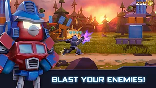 Angry Birds Transformers - snímek obrazovky