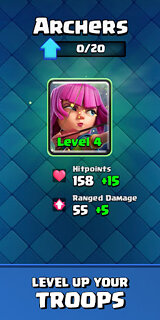 Snímek obrazovky aplikace Clash Royale