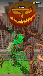 Snímek obrazovky aplikace Monster Demolition - Giants 3D