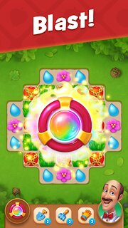 Snímek obrazovky aplikace Gardenscapes