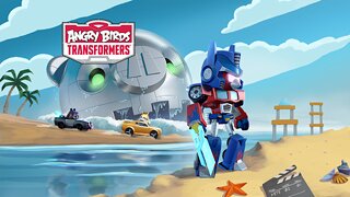 Snímek obrazovky aplikace Angry Birds Transformers