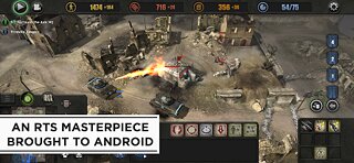 Snímek obrazovky aplikace Company of Heroes