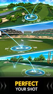 Snímek obrazovky aplikace PGA TOUR Golf Shootout