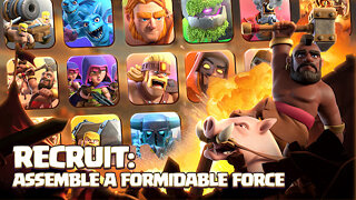 Snímek obrazovky aplikace Clash of Clans