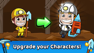 Snímek obrazovky aplikace Idle Miner Tycoon