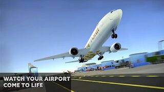 Snímek obrazovky aplikace Airport Simulator: First Class