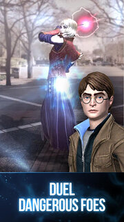 Snímek obrazovky aplikace Harry Potter:  Wizards Unite