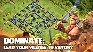 Snímek obrazovky aplikace Clash of Clans