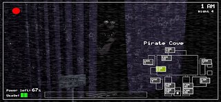 Snímek obrazovky aplikace Five Nights at Freddy's