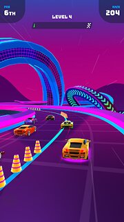 Snímek obrazovky aplikace Race Master 3D - Car Racing