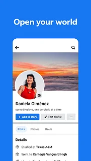 Facebook - snímek obrazovky