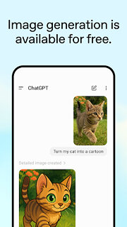 Snímek obrazovky aplikace ChatGPT