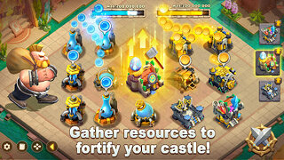 Snímek obrazovky aplikace Castle Clash: World Ruler