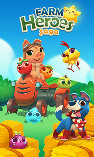 Snímek obrazovky aplikace Farm Heroes Saga